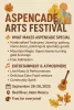 Aspencade Arts Festival September 26-28, 2025